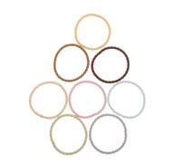 Homoyoyo 2 Scatole Elastici per Strappo Fasce Morbide Colorate Cuciture Accessori Delicati per Bambine per Conservazione Organizzata