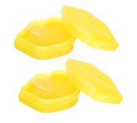 Homoyoyo 2 scatole Maschera Labbra Idratante Gel Protettivo Nutriente per Labbra Secche e Screpolate Trattamento Levigante Sicuro e Rinfrescante
