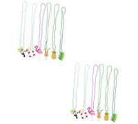 Homoyoyo 2 Set Collana A Tema Tropicale Luau Spiaggia Arredamento Hawaiano Collane Da Festa Bomboniera Hawaii Ciondolo Hawaiano Decorazioni Per Feste A Tema Hawaiano Plastica 6 Pezzi*2