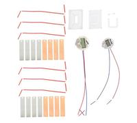 Homoyoyo 2 Set Kit Esperimenti Scientifici Diy per Batteria e Progetti Elettrici per Studenti Attività Educative Divertenti per Insegnare Principi Scientifici