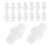 Homoyoyo 20 Pezzi Adattatore per Scopino Wc Vite Connettore Ergonomico e per Scopa Bagno Ricambio e Resistente per Pulizia Efficiente