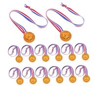 Homoyoyo 20 Pezzi Medaglie Sportive per con Nastro Confezione per Eventi Lauree e Competizioni Calcio Design Unico per Comportamenti Positivi