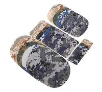 Homoyoyo 20 pezzi Patches per Abbigliamento Camouflage da Toppe Termoadesive per Riparazioni e Decorazioni per Jeans Giubbotti Borse e Scarpe