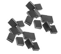 Homoyoyo 20 Pezzi Tappi Copertura Fader 4mm per Manopole Cursore Mixer Console Audio Neri Accessori Ricambio per Fader Slider Console Missaggio Studio Professionale