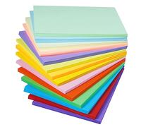 Homoyoyo 200 fogli Carta Origami Colorata M² per Carta Artigianale DIY Facile da Piegare e Tagliare per Lavoretti e Decorazioni Creative