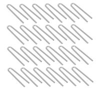 Homoyoyo 200 Pezzi Aghi da Appendere in Filo di Tungsteno Resistenti Alte Temperature, Ganci a u per Ceramica e Gioielli, Strumento Artigianale Preciso per Creazioni Fai da Te e Cottura in Forno