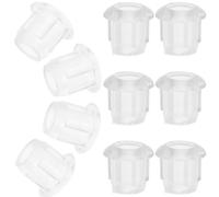 Homoyoyo 200 Pezzi Tappo di Sicurezza per Presa di Luce a Catena 5Mm Cappucci Protettivi in Plastica per Alimentazione Stringa LED Installazione Rapida per Uso Domestico e Decorativo