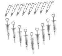 Homoyoyo 20pezzi Ciondoli Per Infermiere in Metallo Accessori Per Portachiavi Da Appendere Borse e Chiavi Regalo Per Giornata Infermiere