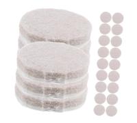 Homoyoyo 24 Pezzi Feltrini Adesivi Tondi per Gambe Sedie e Mobili Spessore Protezione Pavimenti in Resistente Antiscivolo Salvasuolo Silenziosi per Casa e Ufficio