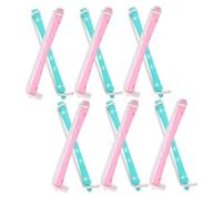 Homoyoyo 24pezzi Bigodini Per Permanente Strumenti Per Arricciare i Chioma in Aste Da Curling Sicure Per Chioma Lunghi e Corti Accessori Per Styling Professionale Donna