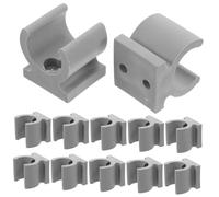Homoyoyo 24pezzi Morsetto Montaggio Per Sedile Del Water in Plastica Supporto Forma u Per Cuscino Rialzo Fissaggio Per