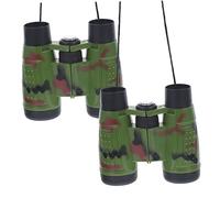 Homoyoyo 2pezzi Binocolo Per Ragazza Ragazza Portatile e Resistente Per Birdwatching Escursioni e Attività All