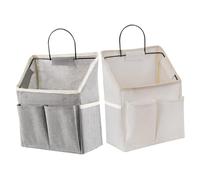 Homoyoyo 2pezzi Borsa Portaoggetti Apribile da Appendere alla Parete Organizer Tasche Sospeso per Armadio Contenitore per Occhiali Chiavi e Banconote Utilizzabile in Camera da Letto e Bagno