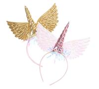 Homoyoyo 2pezzi Cerchietto Per Capelli Forma Di Creature Mitiche Decorazione Per Capelli Per Ragazzo Ragazza e Bambine Per Feste Compleanni e Travestimenti