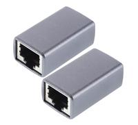 Homoyoyo 2pezzi Connessione Femmina-femmina Accoppiatore Ethernet Per Connessione Estesa Utilizzabile in Scuola