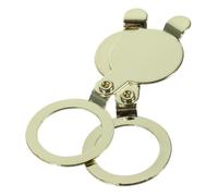Homoyoyo 2pezzi Copertura Per Foro Porta in Rame Copertura Spioncino Porta d Ingresso Appartamento Design Semplice e Intelligente Facile Da Installare Robusta e Durevole Migliora La