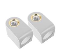 Homoyoyo 2pezzi Dispenser Automatico di Dentifricio Spremi-dentifricio Parete Supporto Ventosa Erogazione senza Sforzo per Bagno Completo Soluzione per Risparmiare