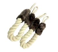 Homoyoyo 2pezzi Fermaporta Anticollisione Per Maniglie Corda Decorativa Resistente Al Morso Per Porte e Finestre Protezione Sicura Da Schiacciamenti e Chiusure Violente Per Animali