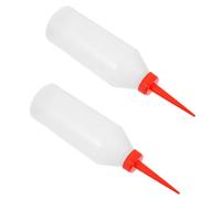 Homoyoyo 2pezzi Flacone Spray per Olio Macchina da Cucire Bottiglie Plastica Comprimibili Punta Ad Ago Precisione Oliatore per Cucito e Applicatore per Decorare Biscotti Gel per Creazioni