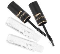 Homoyoyo 2pezzi Gel Fissatore Sopracciglia Trasparente Lunga Tenuta Styling Facile Con Pennellino Delicato Per Sopracciglia Perfettamente Modellate e Makeup Resistente Tutto Giorno