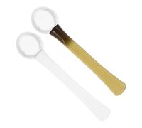 Homoyoyo 2pezzi Massaggiatore Occhi Per Crema Contorno Bacchetta Applicatore Viso Strumento Anti-occhiaie Donna Promuove Assorbimento Nutrizionale Riduce Edema Linee Sottili