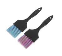 Homoyoyo 2pezzi Pennello Per Tintura Capelli Corto Manico Per Applicazione Colorazione e Cura Capelli Strumenti Salone
