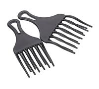 Homoyoyo 2pezzi Pettine Per Capelli Da Salone Denti in Plastica Pettini Multiuso Per Acconciature Per Capelli Bagnati e Asciutti Adatto All Uso Quotidiano