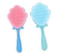 Homoyoyo 2pezzi Pettini Massaggiatori Per Capelli Piastra Districante Decoro Pettine Capelluto Donna Uomo Ragazzo Ragazza Antigraffio Adatto Tutti i Tipi Di Capelli Per Massaggio e Styling