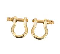 Homoyoyo 2Pezzi Portachiavi D Ring Fai da Te Shaped per Decorazione e Accessori per Animali Domestici Robusti e Eleganti