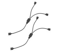 Homoyoyo 2pezzi Prolunga Splitter Argb Pin Estensione Splitter Indirizzabili Per Dissipatori Calore Cpu e Ventole Argb Trasmissione Stabile e Configurazione