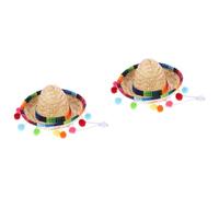 Homoyoyo 2pezzi Sombrero Piccolo Con e Cinturino Per Cappello Decorativo Per Halloween e Costume Accessorio Per e Celebrazioni