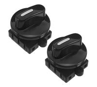 Homoyoyo 2Set Interruttore Rotativo Posizioni con Manopola per Riscaldatori Selettore per Ventilatore Forno Sostituzione Facile e Precisa