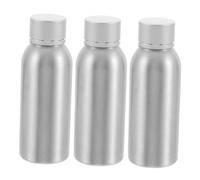 Homoyoyo 3 Pezzi Bottiglie Ricaricabili in Alluminio Contenitori Portatili Antiossidanti con Tappo a Vite per Profumi e Cosmetici in Viaggio