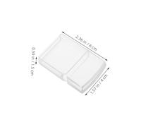 Homoyoyo 3 Pezzi Custodia Protettiva Trasparente per Cover in Plastica Antiurto e Antigraffio Compatibile con Zippo e Altri Modelli Protezione Resistente per Uso Outdoor per Campeggio e