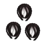 Homoyoyo 3 Pezzi Fascia Per Anteriore Parrucche Sintetiche Con Frangia Per Donne E Ragazze Moda Comoda Regolabile Per Feste