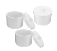 Homoyoyo 3 Pezzi Nail Tool Cleaning Box Plastic Manicure Supplies Soaking Bowls For Efficient Multi Tool Cleaning Storage For Nail Salons And Home Use