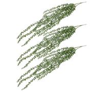 Homoyoyo 3 pezzi Piante Artificiali da Appendere Lifelike in Silicone Viti Finte Lacrime Amante Verdi per Decorazioni Parete Interno ed Esterno Facili da Curare Appassire