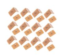 Homoyoyo 30 pezzi Guide Scorrevoli per Accessori Riparazione Mobili con Chiodi Scorrimento Rettangolari per Riparare Guide Usurate