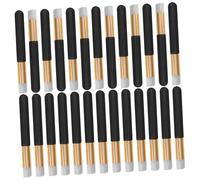 Homoyoyo 30 Pezzi Spazzole Pennello Lavaggio Ciglia per Extension Applicatore Shampoo Ciglia e Pulizia Pori Naso Pennello Mini Labbra per Scrub e Maschera per Applicazione Precisa