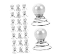 Homoyoyo 36 Pezzi Forcine per Chignon Spirale con Perla Artificiale Spille Torsione per Acconciature da Sposa Accessori Leggeri e Resistenti per Matrimoni e Cerimonie
