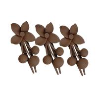 Homoyoyo 3pezzi Fermaglio Fiore Per Capelli Donna Forcina Francese Accessori Capelli Fermagli Piatti Per Fini e Sottili