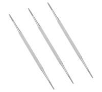 Homoyoyo 3pezzi Kit Per Pulizia Unghie Acciaio Pz Spingi Cuticole Piedi Doppio Lato Raschietto Rimozione Unghie Salone Fai Da Te Strumenti Manicure Sicuri Antiscivolo Portatile Leggero