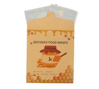 Homoyoyo 3pezzi Pellicole Alimentari in Cera d Api Naturali Riutilizzabili Per Ciotole Lavabili e Sostenibili Per Conservazione Alimenti Sicura e Durevole