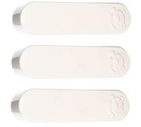 Homoyoyo 3pezzi Scatola Per Tamponi Di Cotone Dispenser Porta Batuffoli Di Cotone Organizer Esterno in Pp Compatto e Facile Da Pulire Per Soggiorno Camera e Ufficio