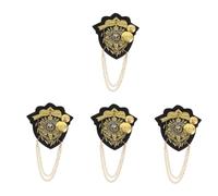 Homoyoyo 4 Paia Gioielli Vintage Con Spalline Sulle Spalle Spalla Uomini Gioielli Sulle Spalline Delle Spalle Spalline Vintage Sulle Spalle Spalline a Catena Spalline Da Donna Tessuto