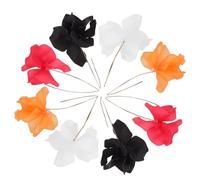 Homoyoyo 4 Paia Orecchini a Petali di Fiore in Acrilico, Leggeri e Realizzati a Mano, per Ragazze e Donne in Occasioni Speciali come Feste Estive Colore Casuale