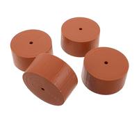 Homoyoyo 4 Pezzi Base Albero di Natale Mini in Plastica Supporto Finto Tronco per Alberi Artificiali Stabile e Facile da Montare per Decorazioni Natalizie e Feste