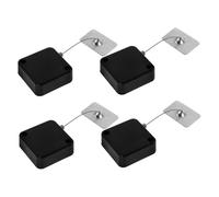 Homoyoyo 4 Pezzi Cavo Sicurezza Retrattile con Doppia Faccia Antifurto per Controller Telecomandi e Adattatori Cavo Telescopico per Negozi e Showroom