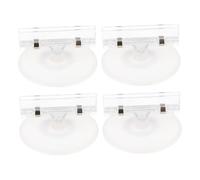Homoyoyo 4 pezzi Clip Espositore Pubblicitario per Scaffali Cartellini Clip Cartellino per Negozi e Supermercati Materiale Resistente Design e