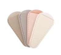 Homoyoyo 4 pezzi Copertura Protettiva per Forbicine Unghie e Pinzette Morbida Pelle PU Custodia Antiurto per Tronchesino Cuticole Protezione Affilata per Strumenti Manicure e Bellezza